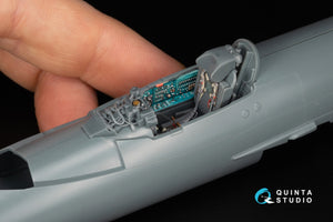 Quinta Studio QD+48577 MiG-21MF Fishbed-J (usine de Moscou) Intérieur imprimé en 3D et coloré sur papier décalcomanie (Eduard) (avec pièces en résine imprimées en 3D) 1/48 – Bild 3
