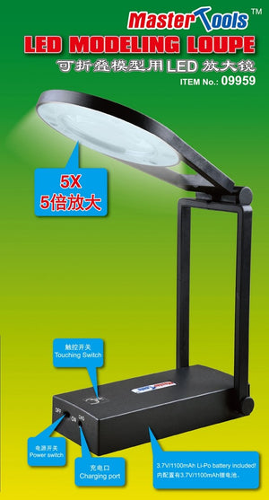 Loupe de modélisation LED Trumpeter 09959 – immagine 2
