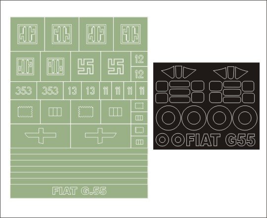 Montex MM48280 FIAT G-55 SPÉCIAL HOBBY 