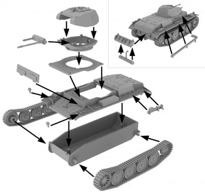 Premier à combattre PL012 - PzKpfw IID (1/72) – immagine 2