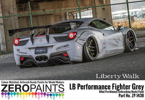 Peinture grise Zero Paints ZP-1438 - LB Performance Zero Fighter (style combat) (LB Works Ferrari 458, Lamborghini Aventador, Murcielago) 60 ml – imagen 3