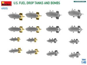 MiniArt 49015 Réservoirs de carburant et bombes largables américains 1/48 – image 5