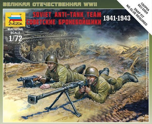 Zvezda 6135 Équipe antichar soviétique (1/72)