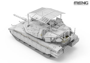 Maquette Meng TS-056 Merkava Mk.4M avec blindage à lames sur le toit, char de combat principal israélien, échelle 1/35 – Bild 3