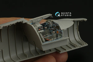 Intérieur imprimé en 3D et coloré sur papier décalcomanie Quinta Studio QD48238 Su-24M (Trumpeter) 1/48 – image 7