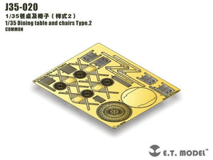 ET Modèle J35-020 Table et chaises de salle à manger Type 2 1/35 – immagine 2