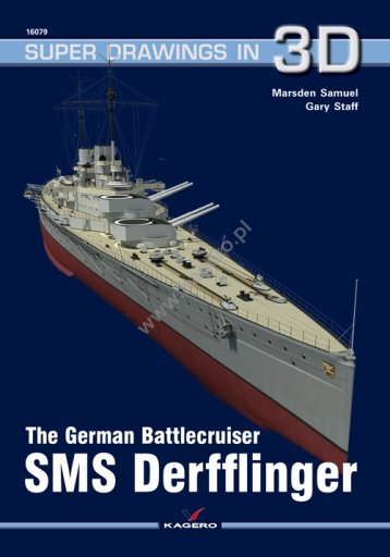 Kagero 16079 Le croiseur de bataille allemand SMS Derfflinger EN
