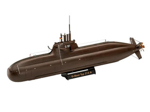 Revell 05186 70 Years Bundeswehr: Wilhelm Bauer, Type 206A, 212A 1/144