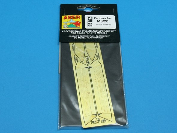 Aber 35A072 Garde-boues pour M 8/20 (1/35)  – image 3