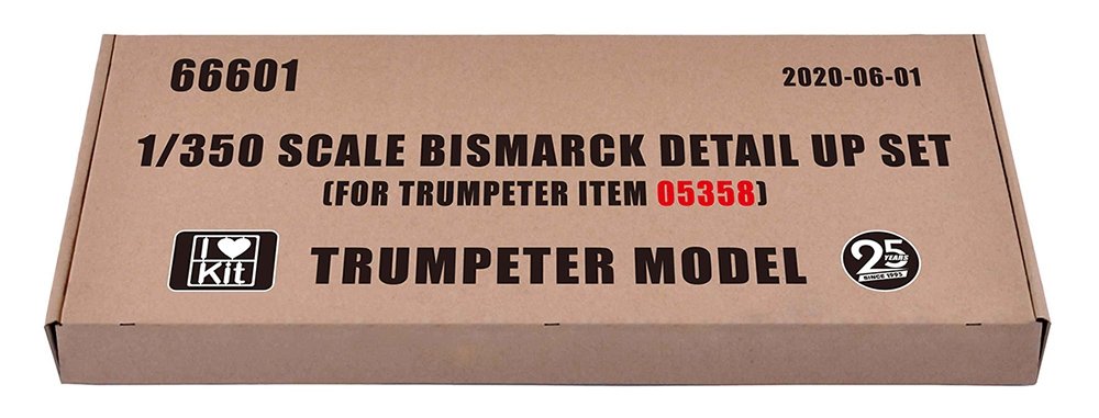 Kit de détail I Love Kit 66601 AV-8B Bismarck 1941 pour Trupmeter 05358 1/350 – Bild 2
