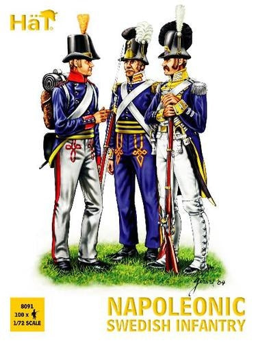 Hat 8091 Swedish Infantry anf Guards 1/72