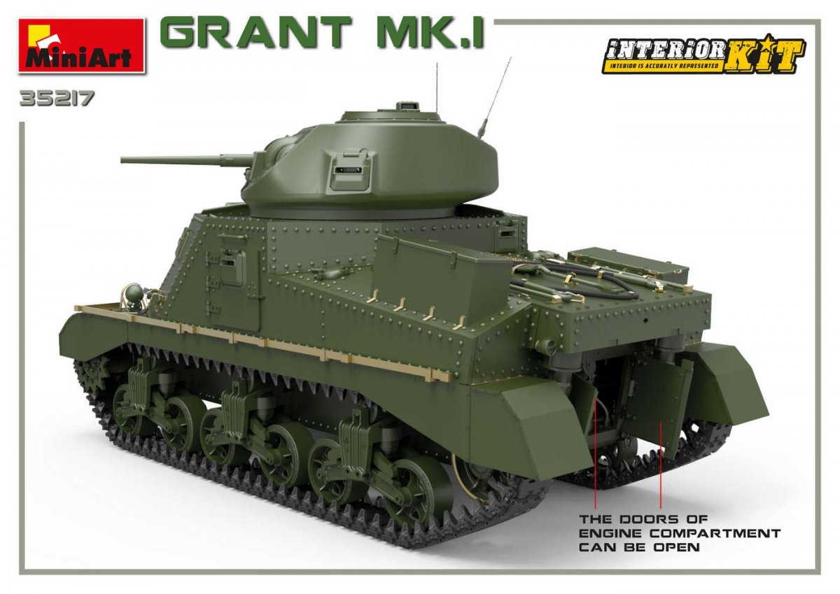 MiniArt 35217 Grant Mk.I avec intérieur 1/35 – image 8