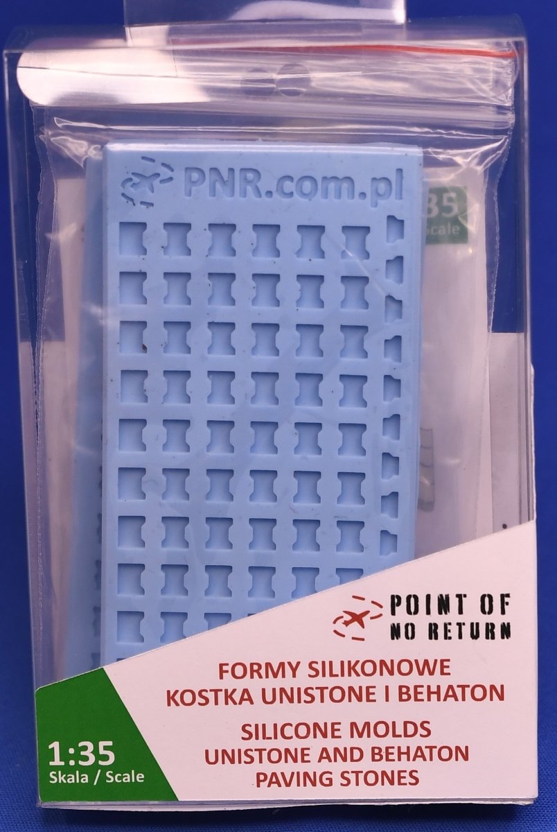 Moules en silicone Point of no Return 3522028. Cube Unistone et Behaton 1/35 – immagine 2