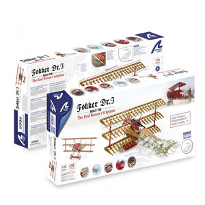 Artesania Latina 20350 Fokker Dr.I Red Baron&amp;#39;s Airplane 1/16 – zdjęcie 6