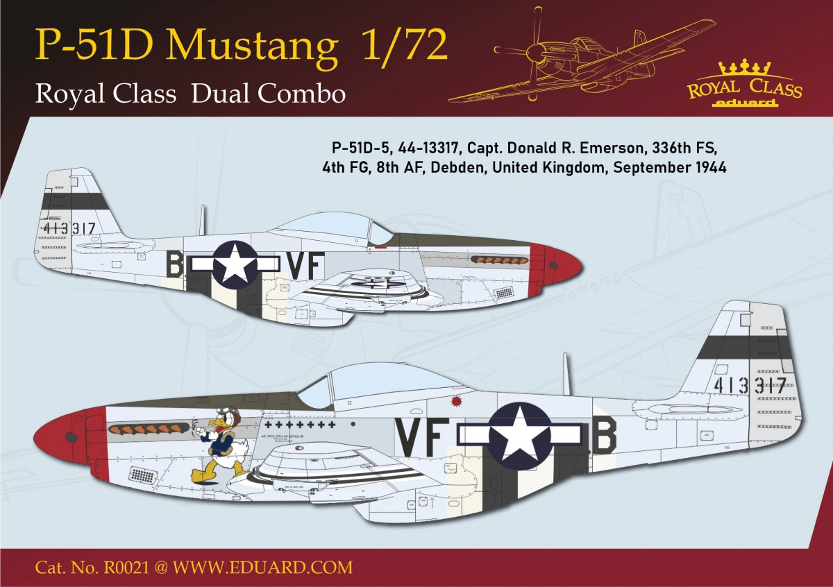 Eduard R0021 P-51D MUSTANG DOUBLE COMBO 1/72 – image 23