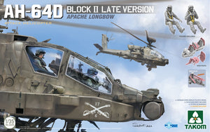 Takom 2608 AH-64D Hélicoptère d&amp;#39;attaque Apache Longbow Block II Version tardive 1/35