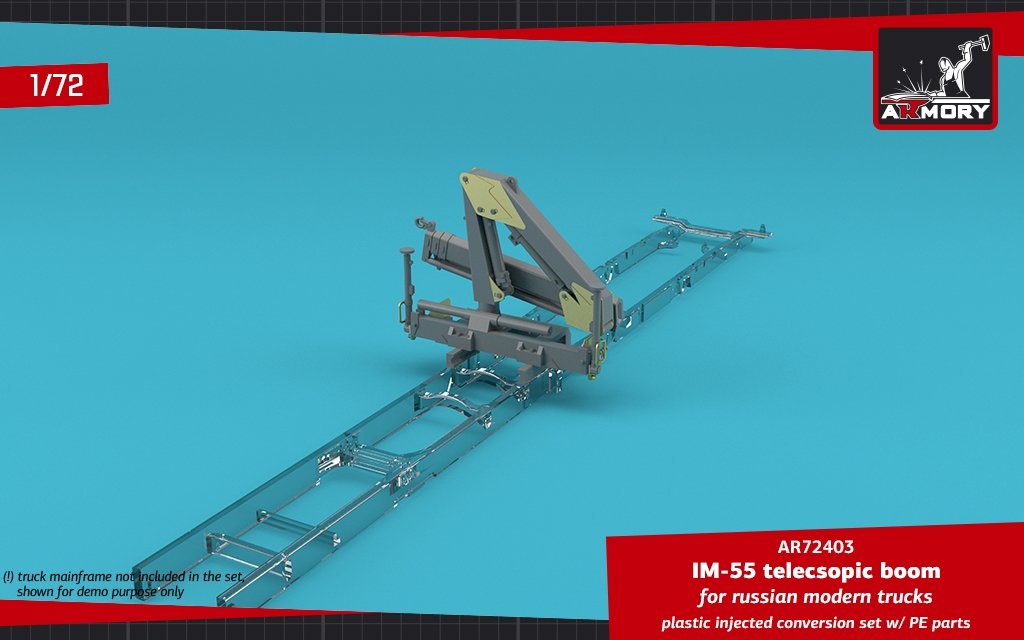 Armurerie Models 72403 IM-55 flèche télescopique, pour camions russes modernes 1/72