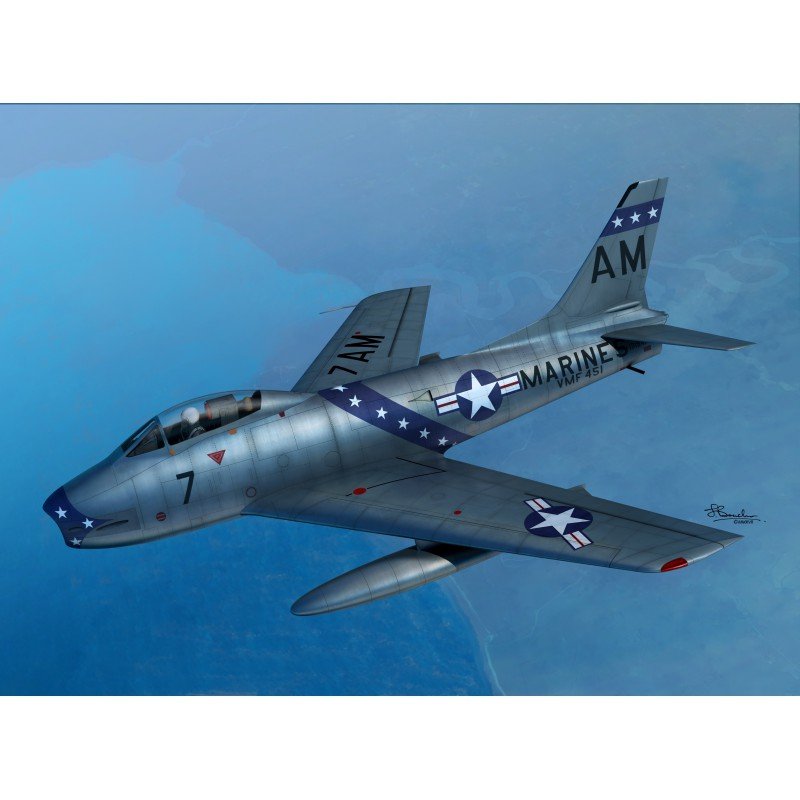 Épée 72107 FJ-2 Fury 1/72