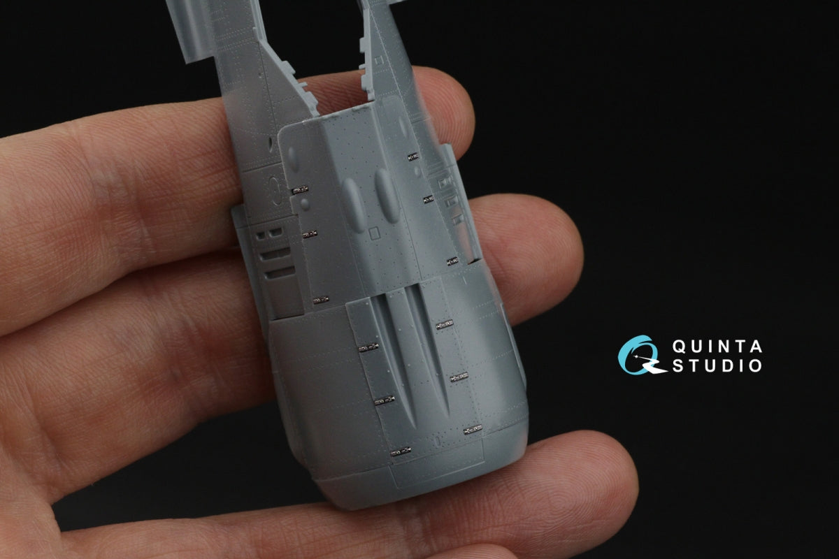 Quinta Studio QP48051 Fixations de capot moteur allemandes de la Seconde Guerre mondiale (Tous les kits) 1/48 – imagen 7
