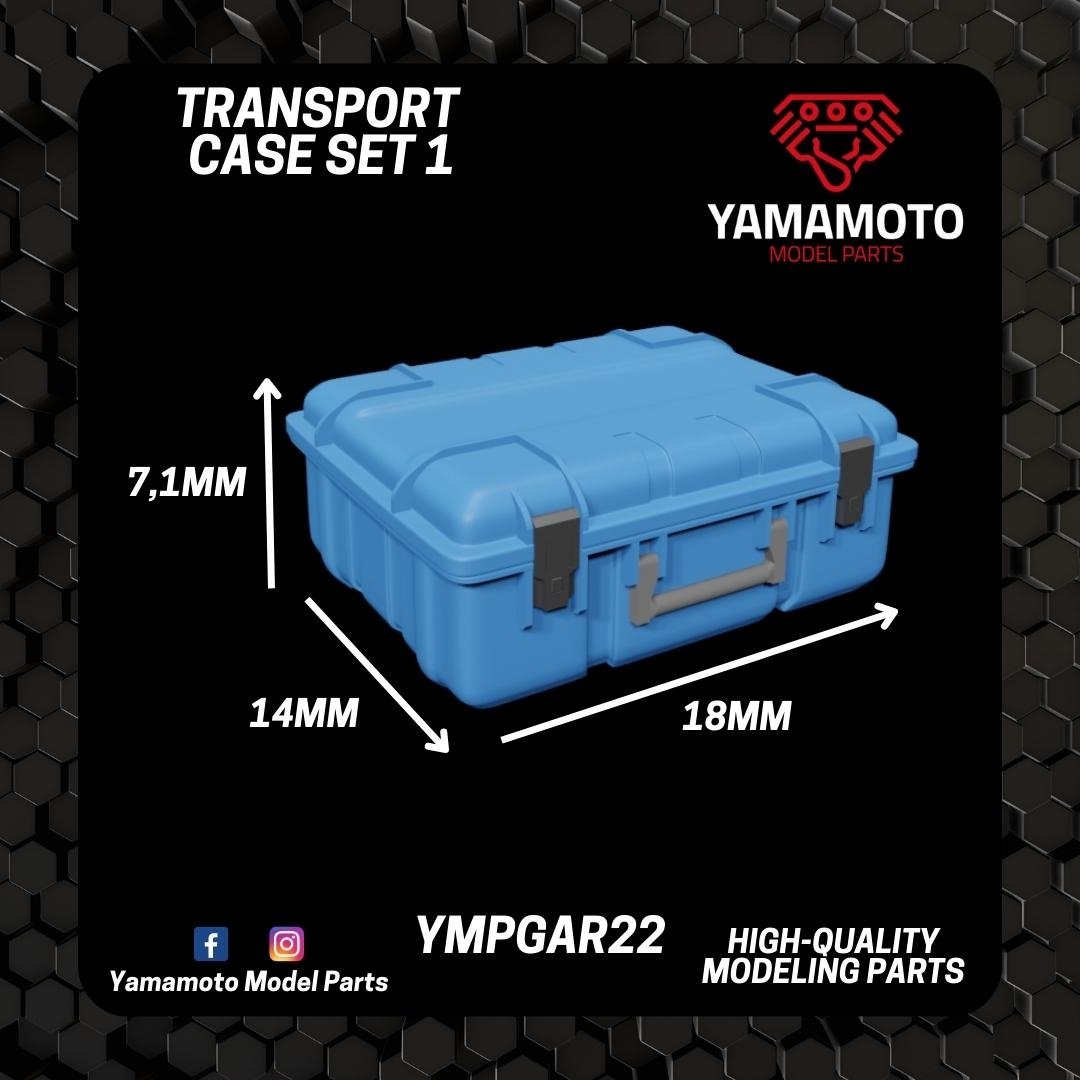 Coffret de transport Yamamoto YMPGAR22, type A, échelle 1/24 – immagine 2