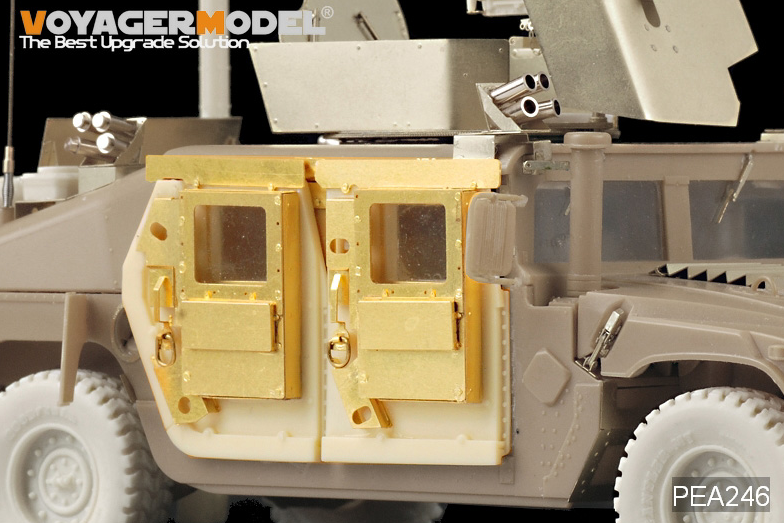 Porte blindée Voyager Model PEA246 pour Humvee moderne (pour Tamiya/Bronco) 1/35 – immagine 2
