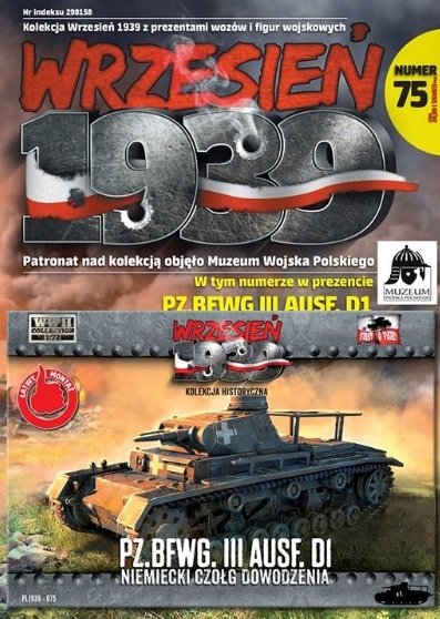 Premier à combattre PL075 Pz.BfWg. III Ausf. D1 1/72