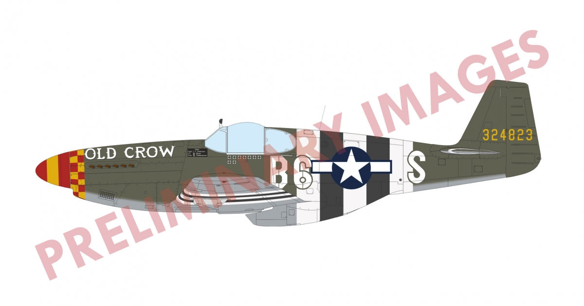 Eduard 84214 North American P-51 B Mustang (Malcolm Hood) - Weekend Edition 1/48