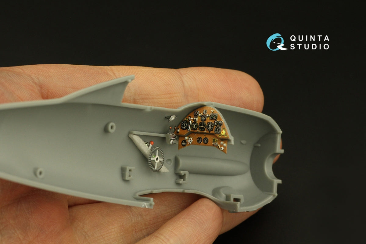 Intérieur imprimé en 3D et coloré sur papier décalcomanie Quinta Studio QD48393 Gloster Gladiator MKI (I Love Kit) 1/48 – image 6