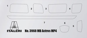 Italeri 3968 MB Actros MP4 Big Space - Édition Grand Prix 1/24 – image 10