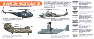 Hataka HTK-CS14 ORANGE LINE – Kit de peinture pour hélicoptères du Corps des Marines des États-Unis (8 x 17 ml) – image 3