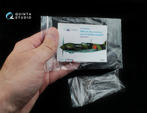 Quinta Studio QC48005-S La-5 verrière transparente thermoformée 1 pièce (pour kit Zvezda) 1/48 – image 7