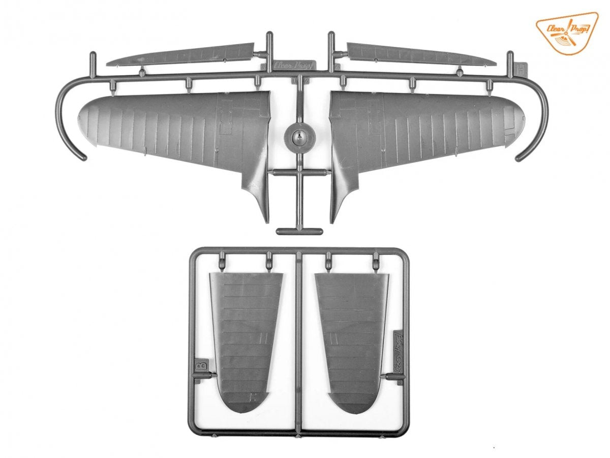Clear Prop! CP4813 Polikarpov I-16 type 5 - dans le ciel de la Chine KIT DE DÉMARRAGE 1/48  – immagine 5
