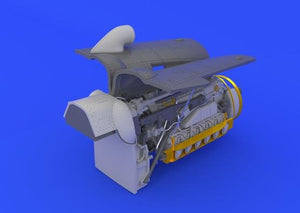 Eduard 648250 Bf 109G-6 moteur et canons de fuselage 1/48 EDUARD – Bild 4