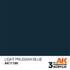 AK Interactive AK11186 BLEU DE PRUSSE CLAIR – STANDARD 17 ml