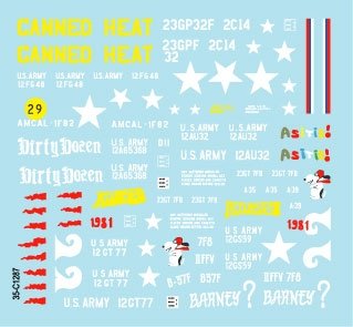 Star Decals 35-C1287 Gros canons au Vietnam 4 1/35 – image 3