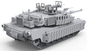 Maquette Meng 72-003 Char de combat principal américain M1A2 SEP ABRAMS TUSK II 1/72 – imagen 3