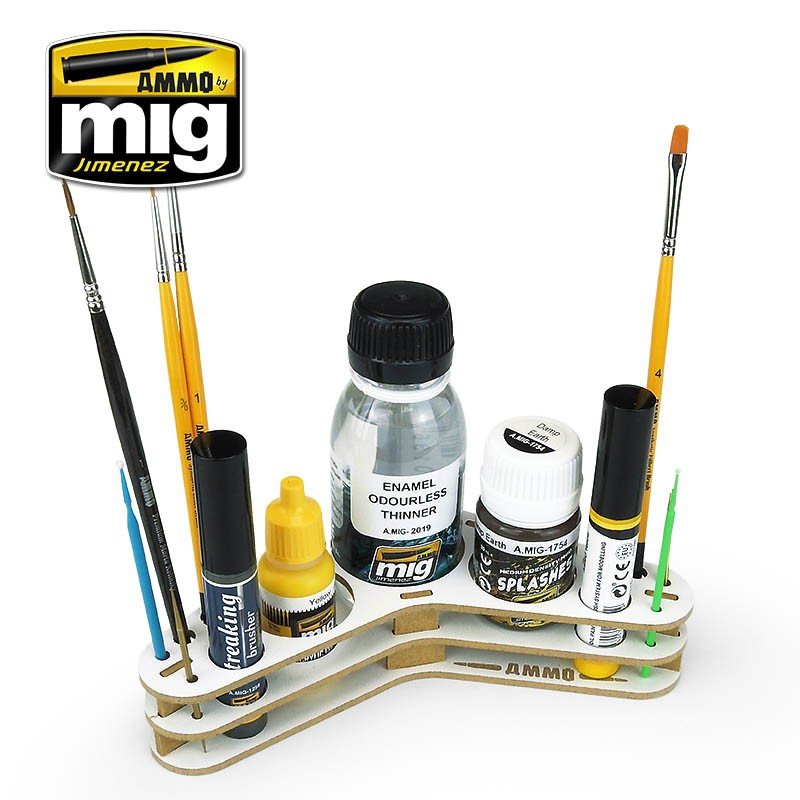 ORGANISATEUR DE BOOMERANG AMMO de Mig Jimenez 8028 (rangement) – imagen 5
