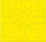 Eduard EX738 TF-104G pour KINETIC MODEL 1/48