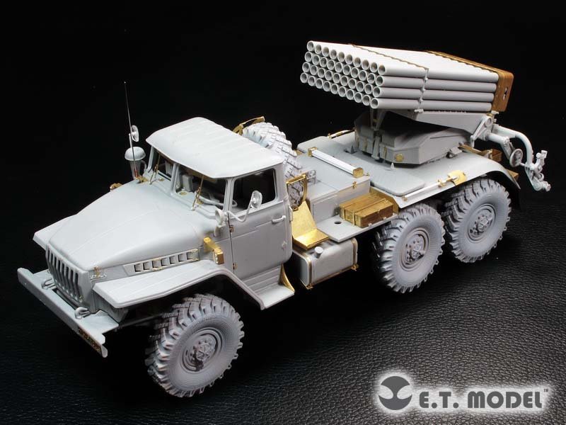 ET Model E35-191 Russian BM-21 Grad Multiple Rocket Launcher (For TRUMPETER 01013) (1/35) – image 4