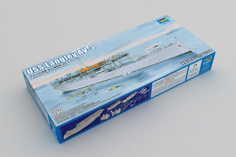 Trumpeter 05632 USS Langley AV-3 1/350 – image 2
