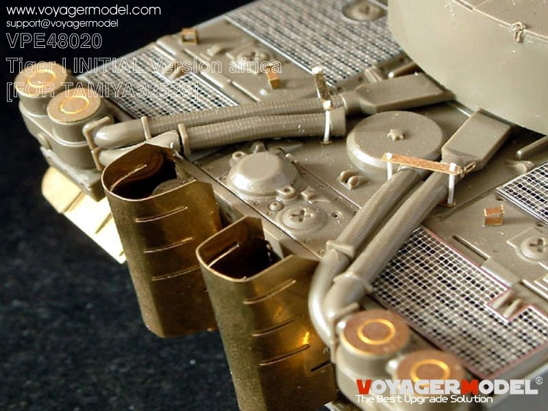 Maquette Voyager VPE48020 Tiger I Version INITIALE troupes africaines 1/48 – immagine 6