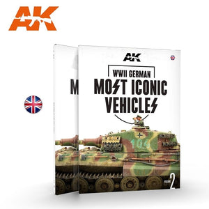 AK Interactive 516 VÉHICULES SS ALLEMANDS LES PLUS EMBLÉMATIQUES DE LA SECONDE GUERRE MONDIALE. VOLUME 2