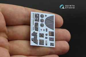 Intérieur imprimé en 3D et coloré sur papier décalcomanie Quinta Studio QD48255 Swordfish Mk.I (Tamiya) 1/48 – image 8