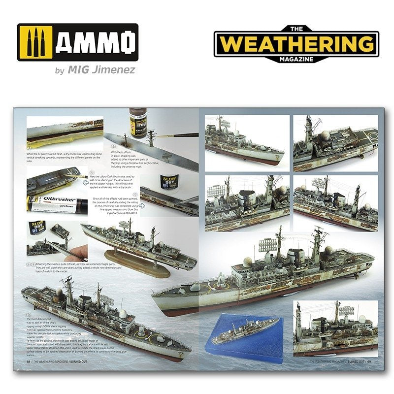 Munitions du Mig 4532-PO. The Weathering Magazine, numéro 33. BRÛLÉ (polonais) – immagine 8