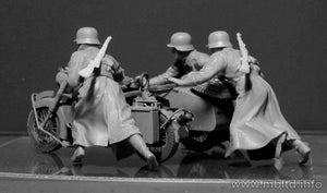 Master Box 35178 Motocyclistes allemands Seconde Guerre mondiale – Bild 4