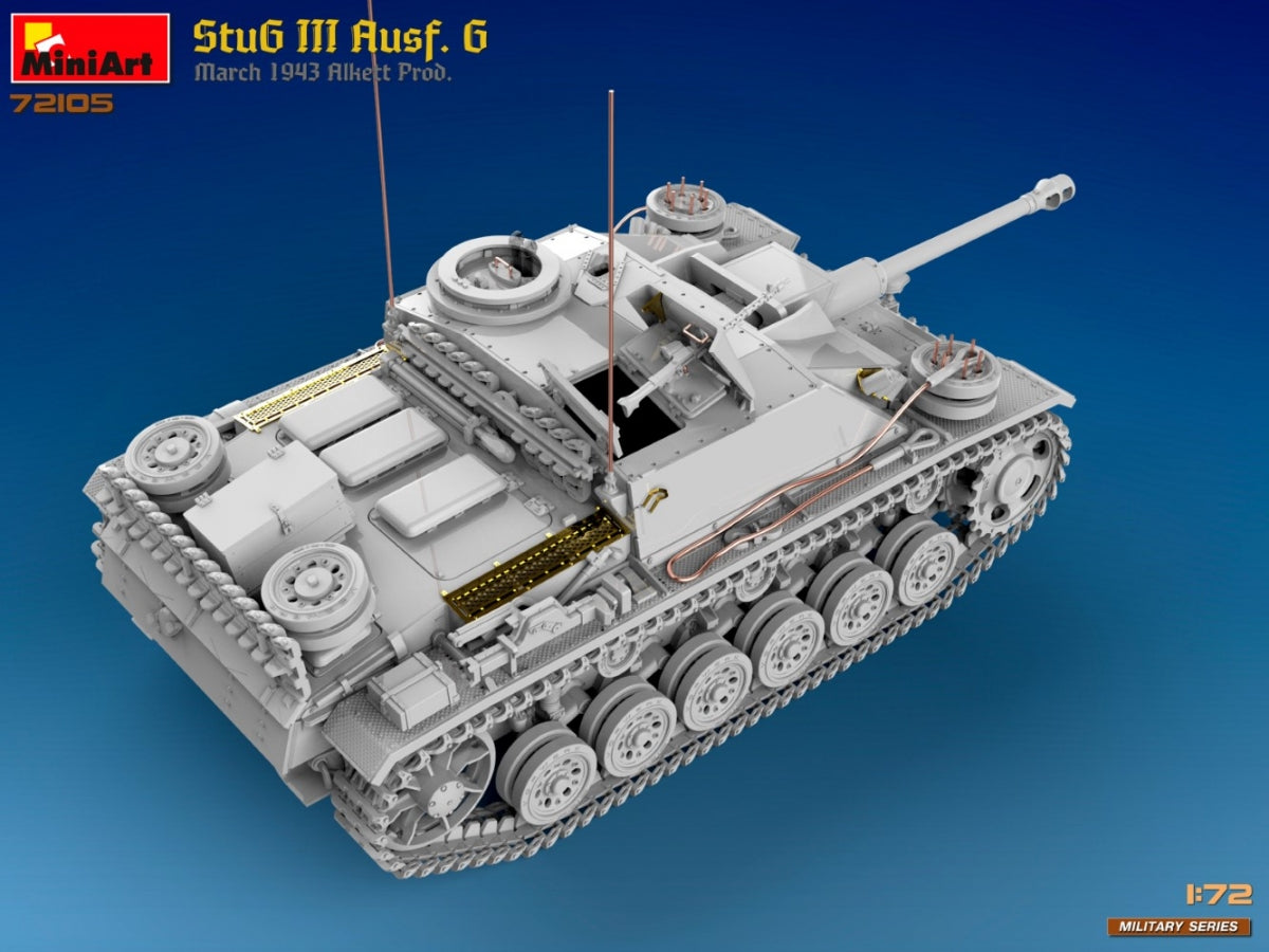MiniArt 72105 StuG III Ausf. G Mars 1943 Prod. 1/72 – image 6