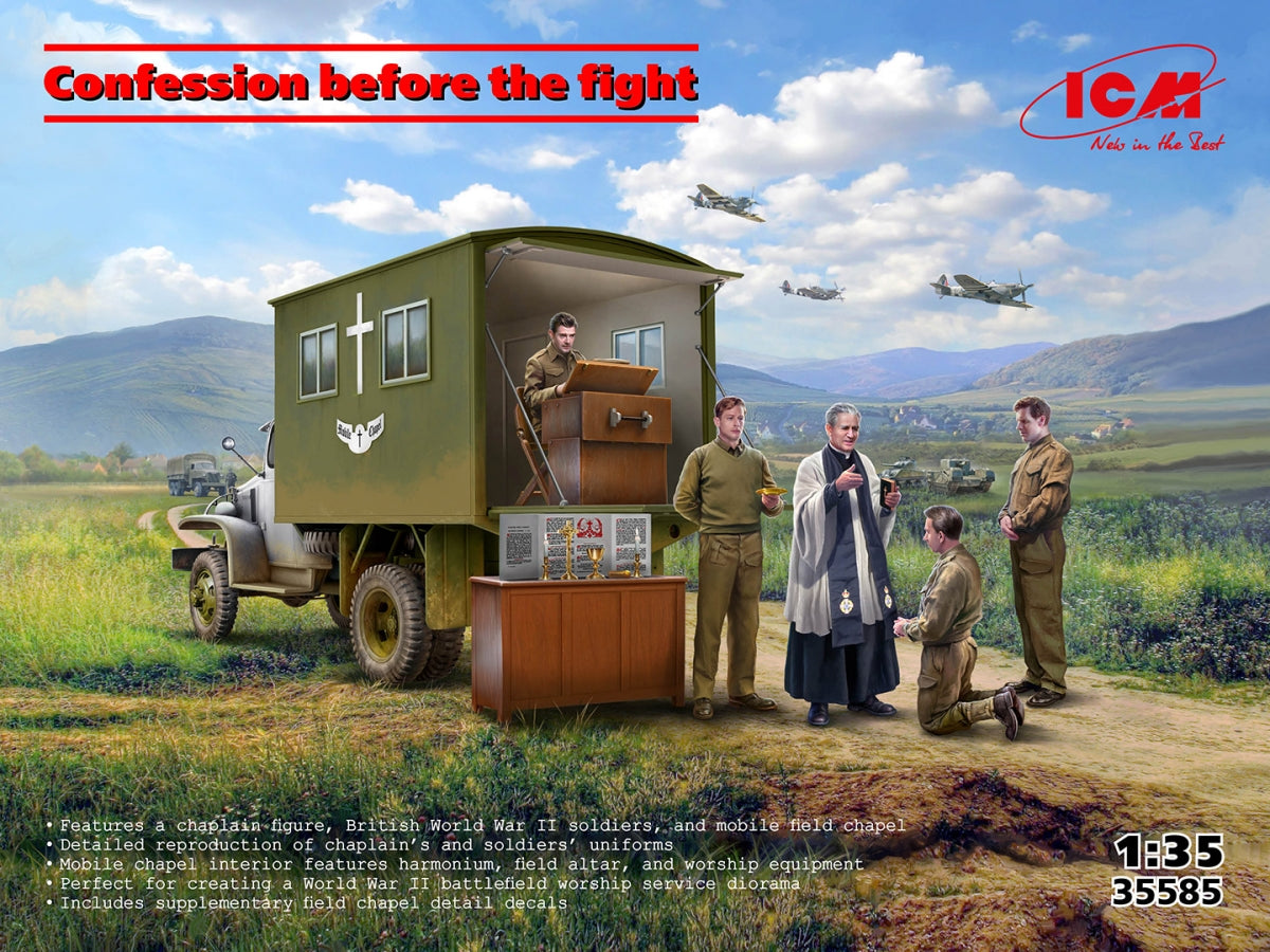 ICM 35585 Confession avant le combat 1/35