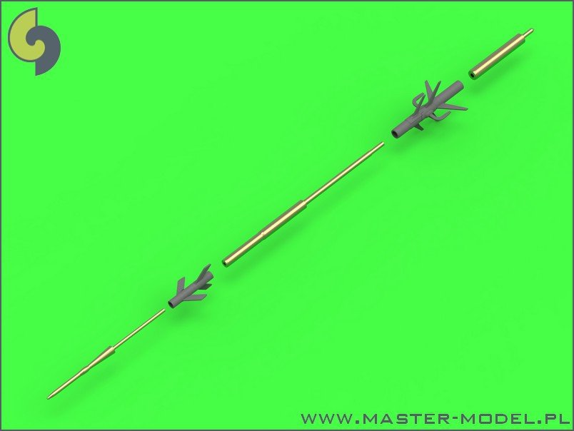 Master AM-72-106 Sukhoi Su-17, Sukhoi Su-20, Sukhoi Su-22 (Monteur) - Tubes pilotes et canons de 30 mm 1/72 