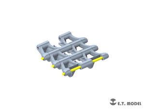 ET Model P35-052 Chenilles fonctionnelles pour char allemand Pz.Kpfw.II de la Seconde Guerre mondiale (impression 3D) à l&amp;#39;échelle 1/35 – immagine 2