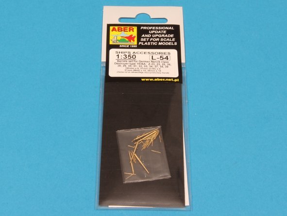 Ensemble de canons Aber 350L-54 pour Narvic 1936A (1/350) – immagine 4